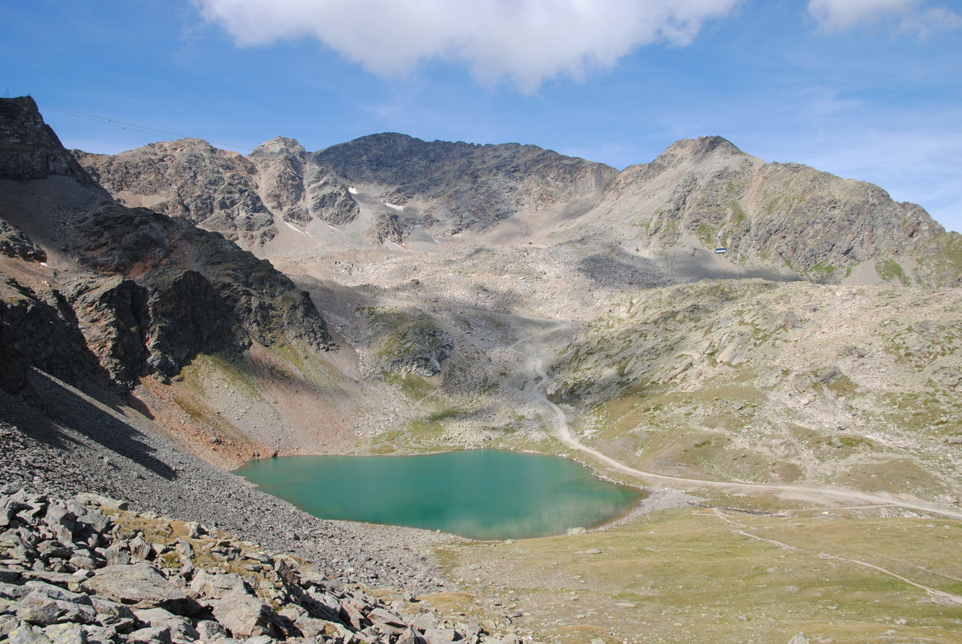 Der Munt Pers: sanfter Riese im Engadin