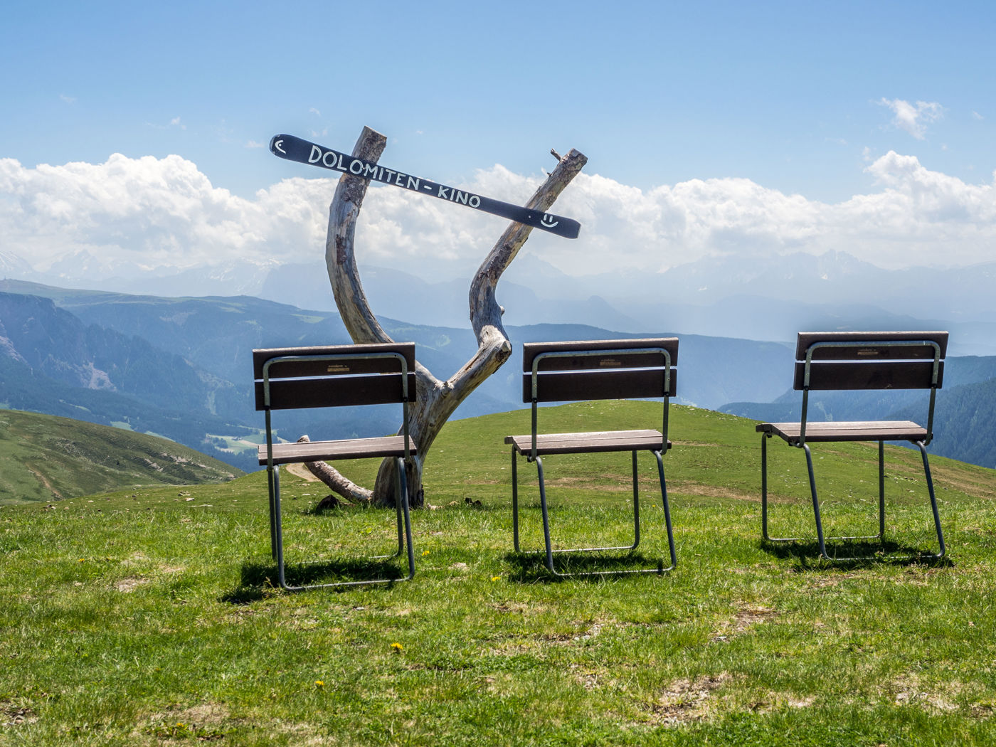 Dolomitenkino an der Mittagerhütte