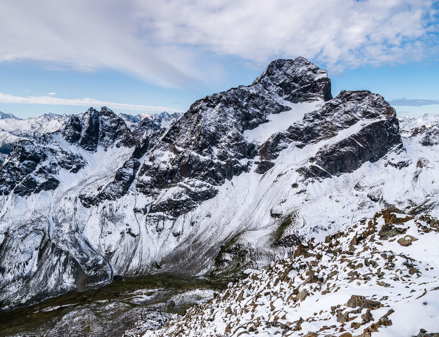 Piz Julier - Kraxeln über St. Moritz