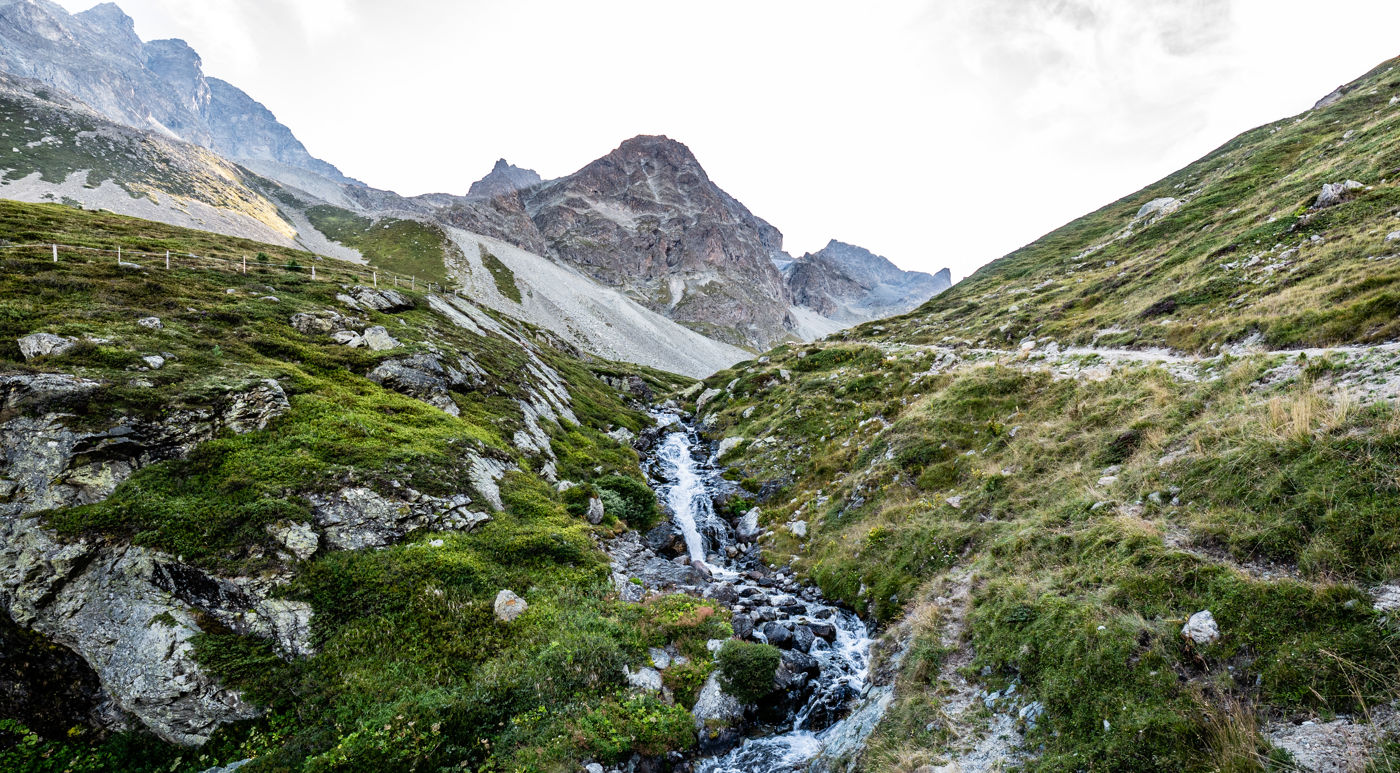 Val Suvretta im Abendlicht
