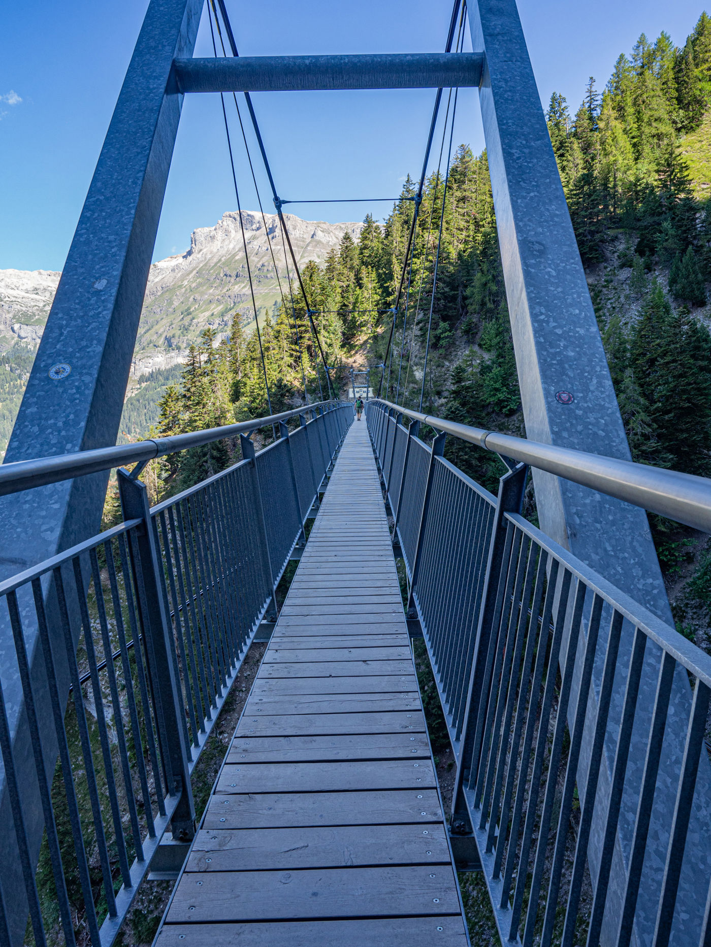 Wanderung entlang der Bisse du Ro