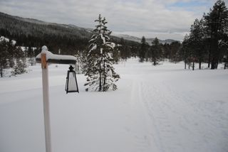 Romantische Wegbeleuchtung Richtung Schwendi-Kaltbad