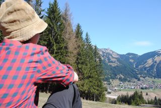 Subbaaa-Blick auf die Ammergauer Alpen
