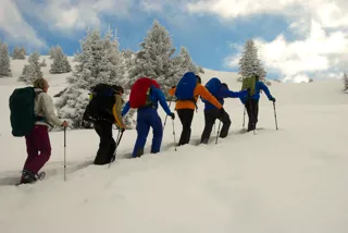 Aufstieg Fromattgrat