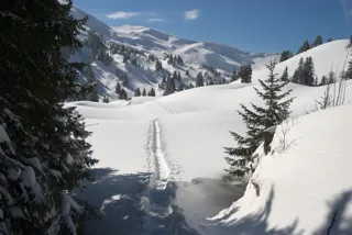 Schneeschuhwandern am Fromattgrat. Oder: Tour aufs Wildhorn – ohne Wildhorn