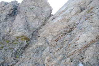 Kletterei zur Kreuzspitze