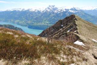 Blick auf den Plättispitz vom Federispitz aus