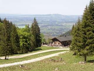 Die Drehhütte: ideales Ziel, auch bei Regen