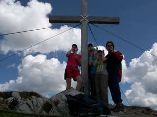 Prost auf dem Walser Geißhorn