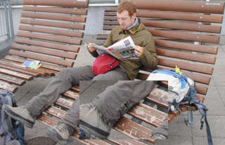 Kaputte Fjällräven Hose