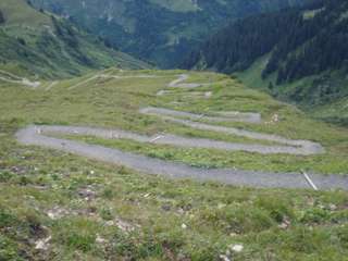 Letzter Aufstieg zur Rappenseehütte