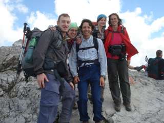 Auf dem Bockkarkopf am Heilbronner Weg