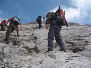 Auf dem Bockkarkopf am Heilbronner Weg