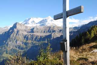 Gipfelpanorama auf dem Oberlaubhorn