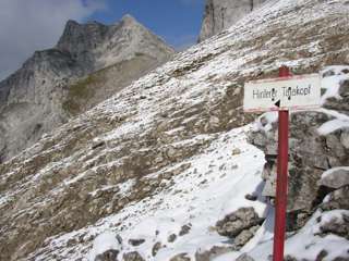 Möglicher Abstecher zum Hinteren Tajakopf