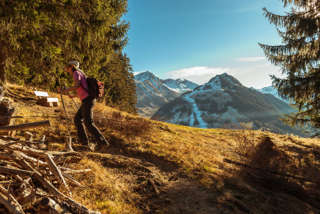 Aufstieg zur Hornflue