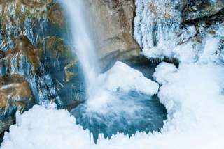Ein kühles Bad gefällig? In diesem Gumpen kann man sich bestimmt herrlich abkühlen. Nachfolgende Erkältung als Erinnerung nicht ausgeschlossen