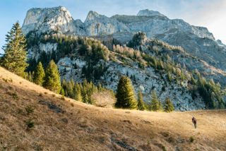 Die Walliser Wispile – aus dem eisigen Tal in die wärmende Sonne