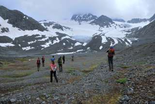 Blick zum Jamtal-Gletscher