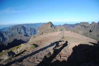 Gipfel des Pico Arieiro