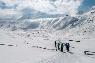 Aufstieg zur Neuen Pforzheimer Hütte