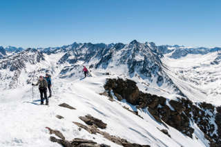 Die letzten Schritte zum Gipfel