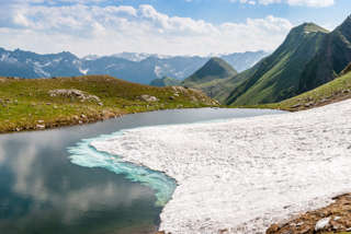 Lago di Taneda - Schneeschmelze Cadlimohütte