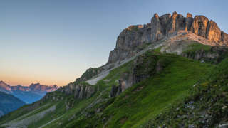 Die Sonne geht auf am Schächentaler Windgällen