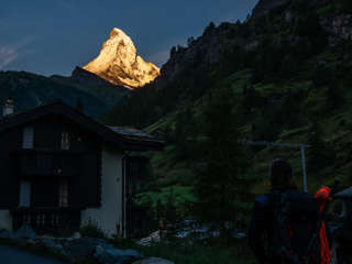Matterhorn von Zermatt aus