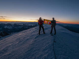 Mein Weg auf den Mont Blanc – Sonnenaufgang am höchsten Punkt der Alpen