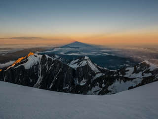 Schatten des Mont Blanc