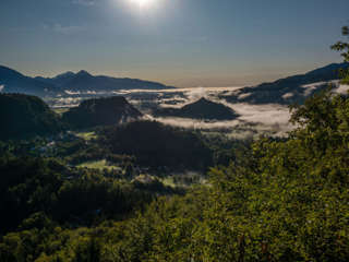 Landschaft neben dem Bleder See