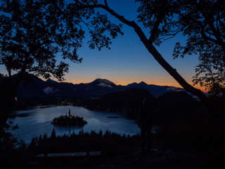 Dämmerung am Horizont