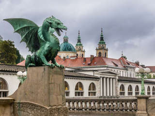 Drachenbrücke in Ljubljana