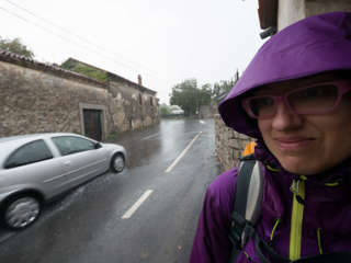 Regen auf der Via Alpina