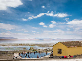 Heiße Quellen Bolivien