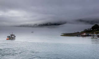 Boot bei Hornopirén