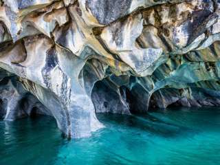 Marble Caves bei Rio Tranquillo