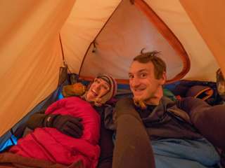 Zelt Torres del Paine