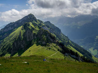 Blick auf den Huser Stock