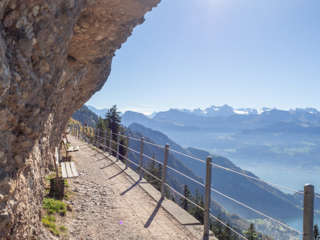 Der Felsenweg auf der Rigi