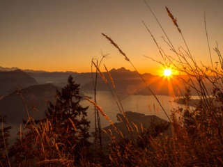 Sonnenuntergang Rigi Känzeli
