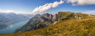 Walensee Churfirsten und Hinterrugg