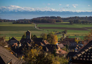 Blick über Diesse