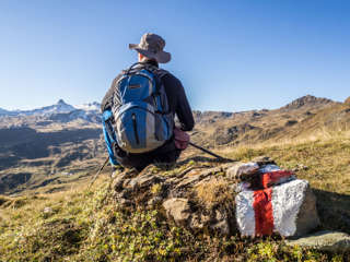 Pause am Flumserberg