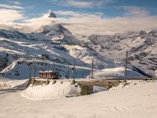 Gornergratbahn mit Matterhorn