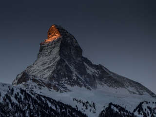 Matterhorn im Sonnenaufgang