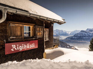 Der Rigi-Panoramaweg im Winter