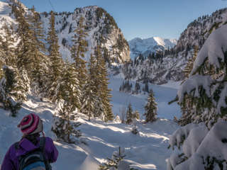 Schneeschuhwandern im Stockhorngebiet