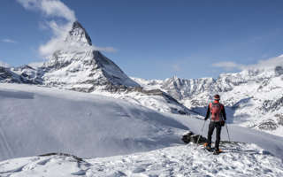 Ausblick aufs Matterhorn
